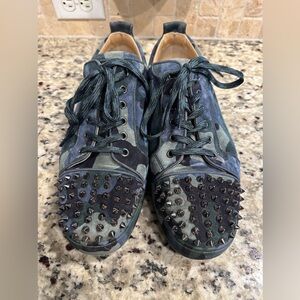 Christian Louboutin Junior Orlato Camo Sneakers